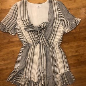 Luca Striped Romper